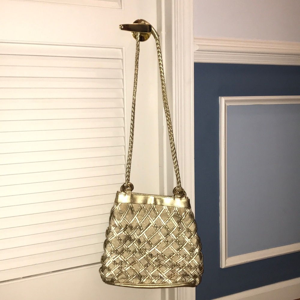 Gold Braid Shoulder Strap Tianni Purse
